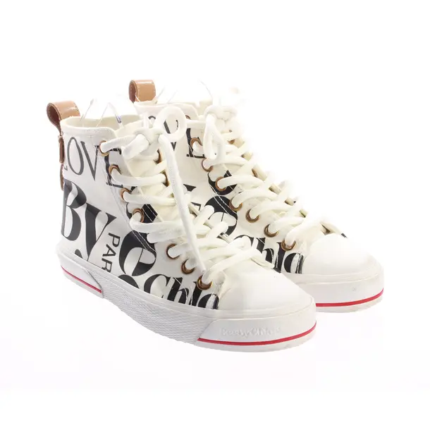 High-Top Sneakers, in Multicolored, See by Chloé