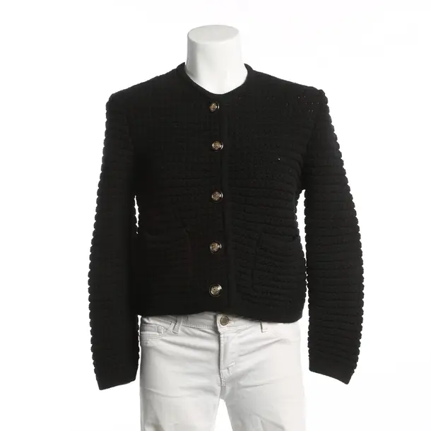 Cardigan, in Black, Cotton, Ba&sh