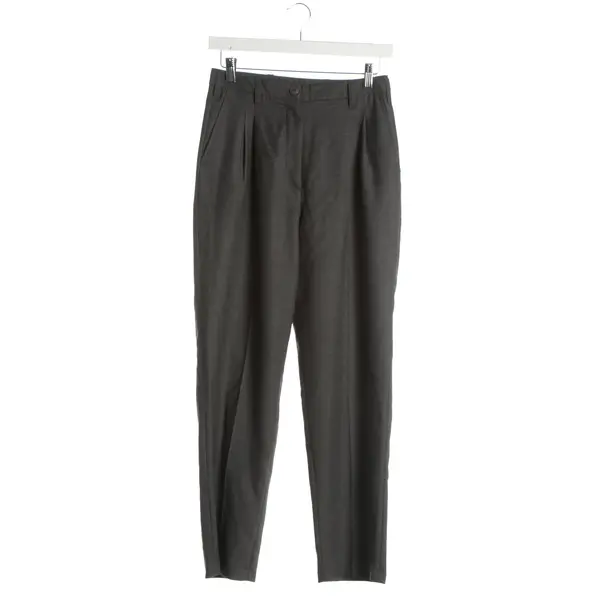 Pants, in Gray, Wool, American Vintage