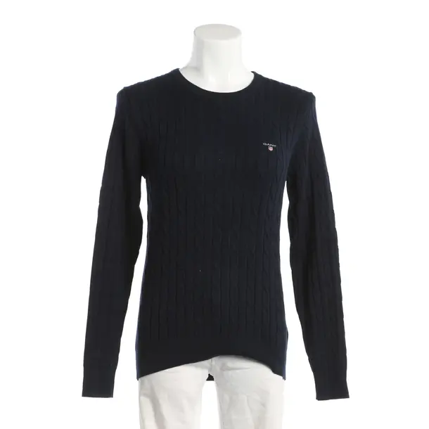 Pullover, in Navy, Baumwolle, Gant