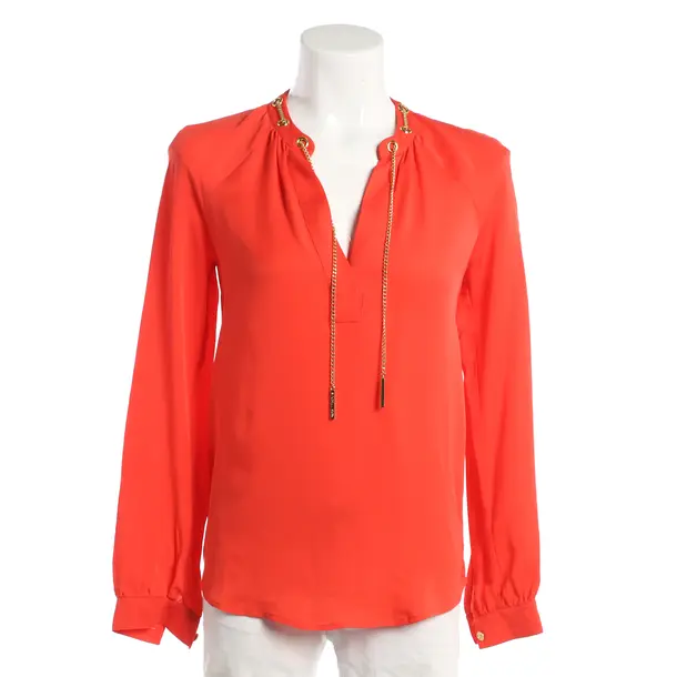 Blouse, in Red, Silk, Michael Kors