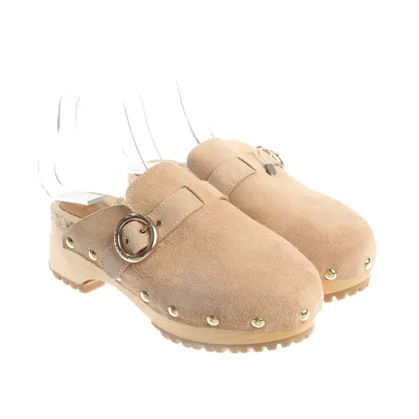 Mules, in Light Brown, See by Chloé