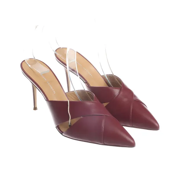Heeled Mules, in Bordeaux, Giuseppe Zanotti