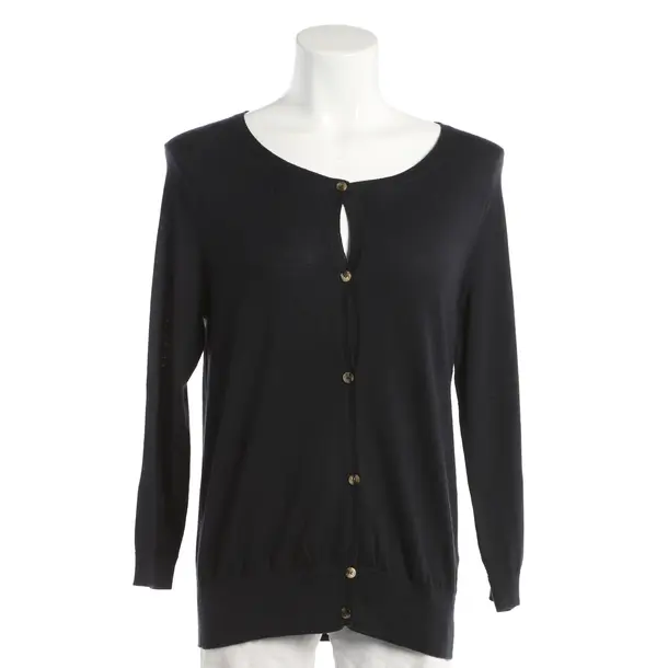 Cardigan, in Navy, Wool, Peserico