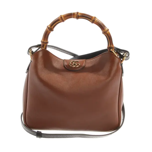 Handtasche, in Braun, Leder, Gucci