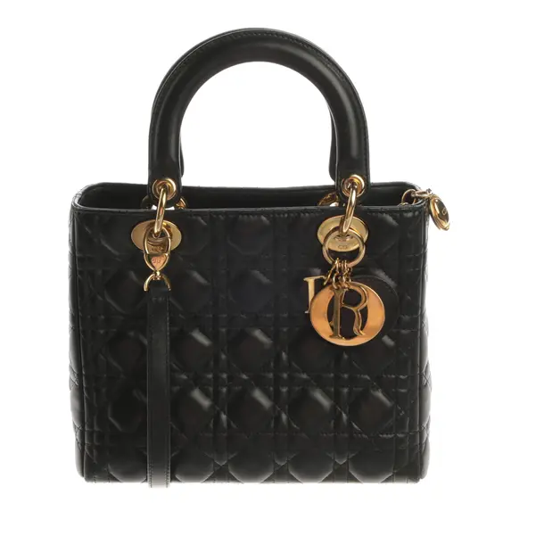 Handbag, in Black, Leather, Dior