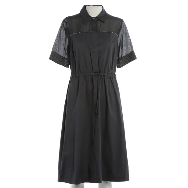 Dress, in Gray, Cotton, Peserico