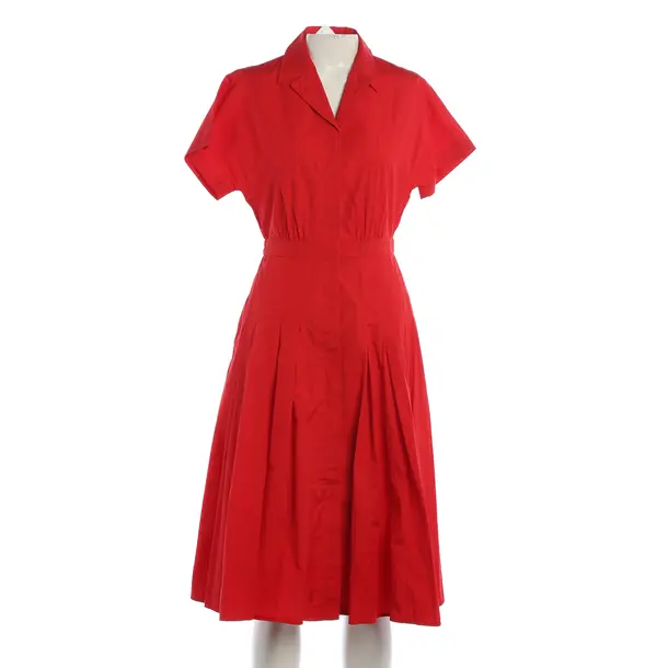 Dress, in Red, Cotton, Max Mara