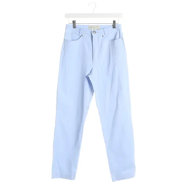 Pants, in Light Blue, Cotton, Marc Cain