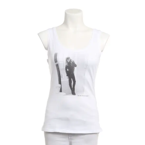 Top, in Weiß, Baumwolle, Repeat