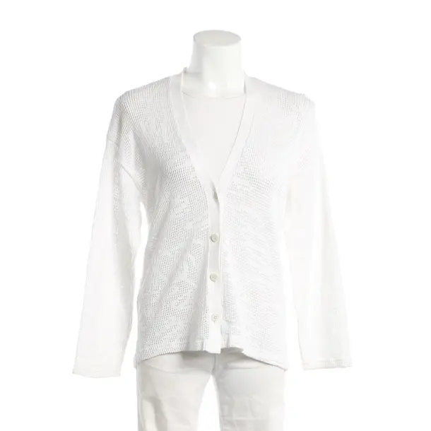 Strickjacke, in Weiß, Baumwolle, Kenzo