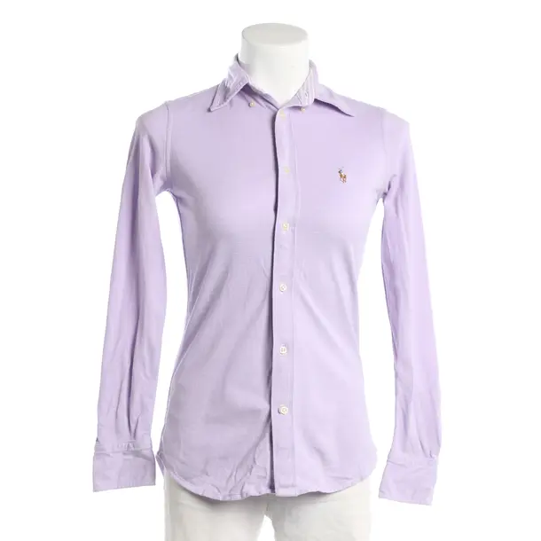 Blouse, in Purple, Cotton, Polo Ralph Lauren