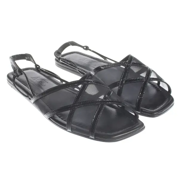 Sandals, in Black, AGL Attilio Giusti Leombruni