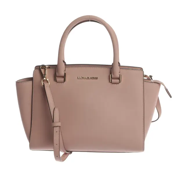 Handtasche, in Hellrosa, Leder, Michael Kors