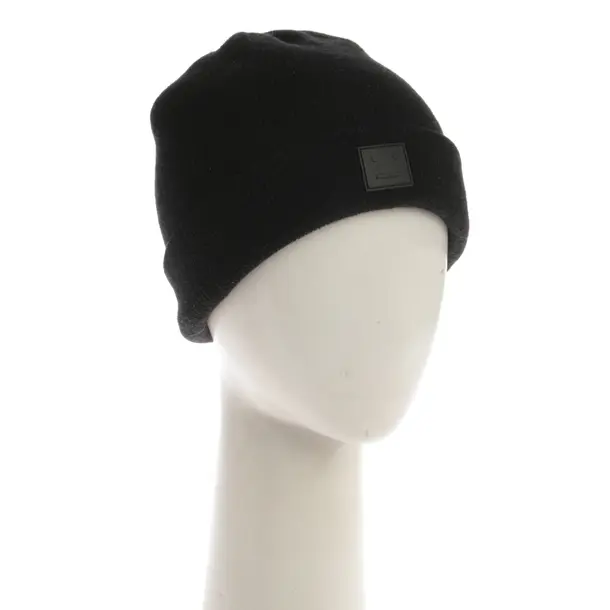 Beanie, in Black, Wool, Acne Studios
