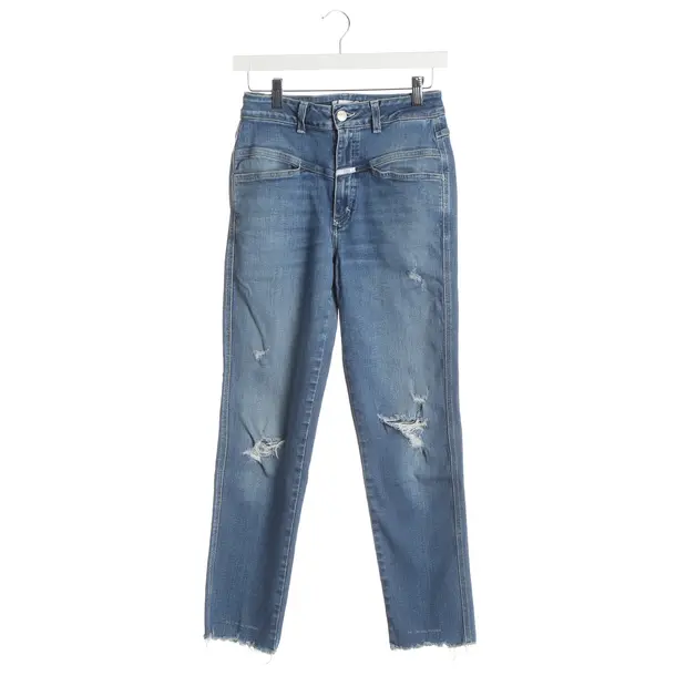 Jeans Slim Fit, in Blau, Baumwolle, Closed