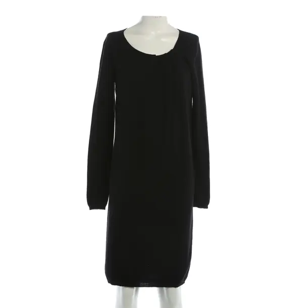 Dress, in Black, Cashmere, Allude