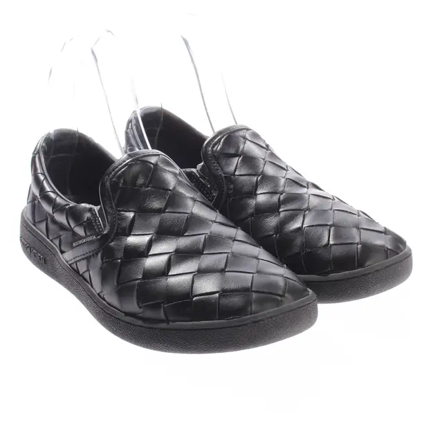 Flats, in Black, Bottega Veneta