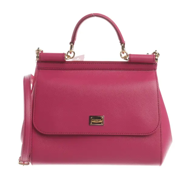 Handbag, in Pink, Leather, Dolce & Gabbana