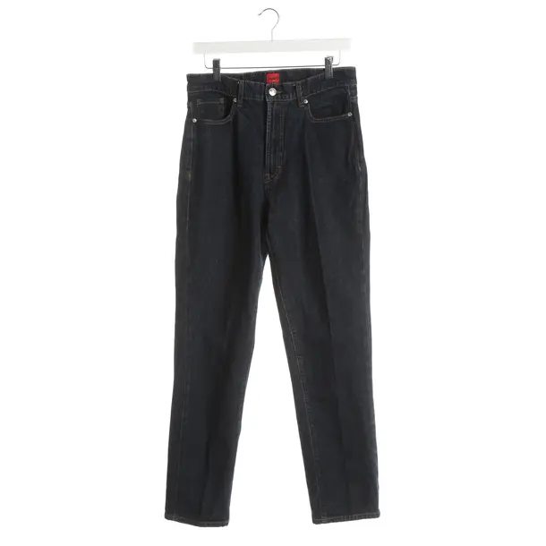 Jeans Straight Fit, in Navy, Baumwolle, Hugo Boss Red Label