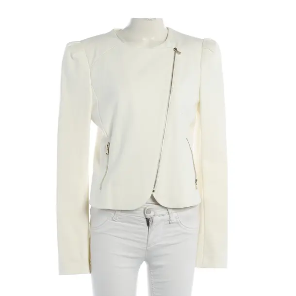 Blazer, in White, Cotton, Patrizia Pepe