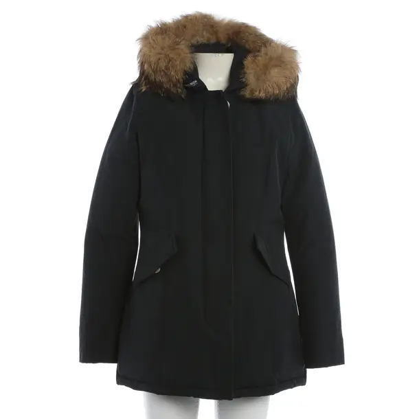 Winterjacke, in Schwarz, Baumwolle, Woolrich