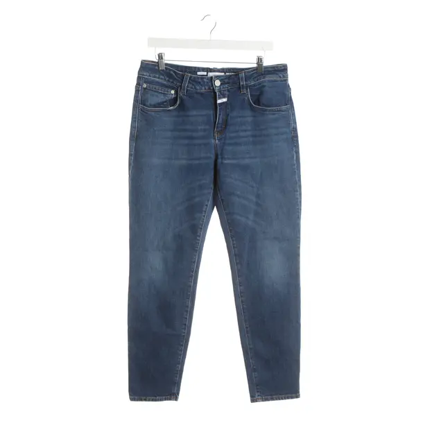 Jeans Straight Fit, in Navy, Baumwolle, Closed