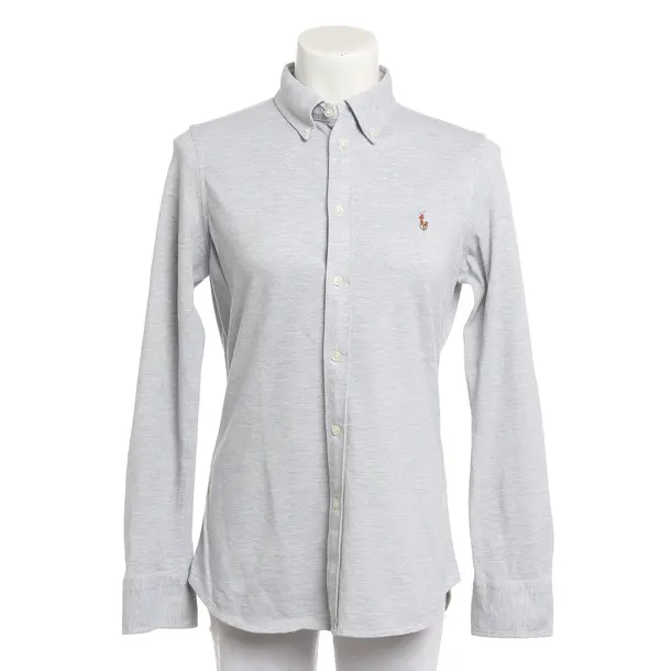 Blouse, in Light Gray, Cotton, Polo Ralph Lauren