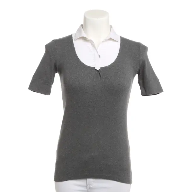Polo Shirt, in Gray, Cotton, Brunello Cucinelli