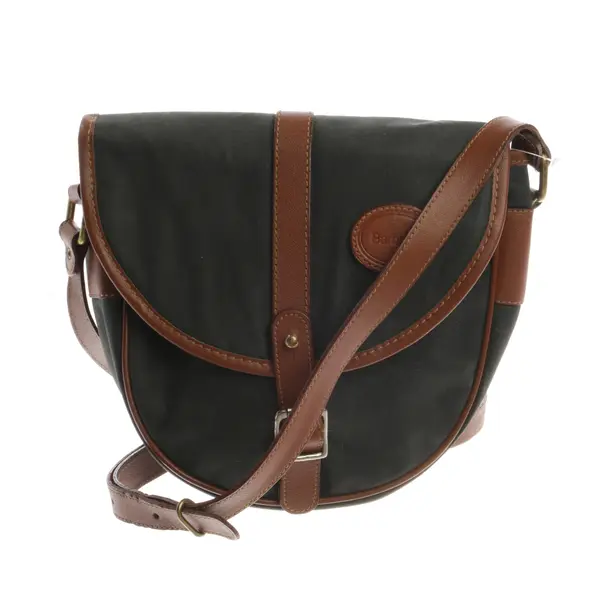 Schultertasche, in Dunkelgrau, Polyamid, Barbour