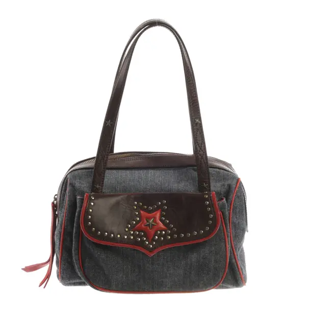 Schultertasche, in Mehrfarbig, Baumwolle, Moschino