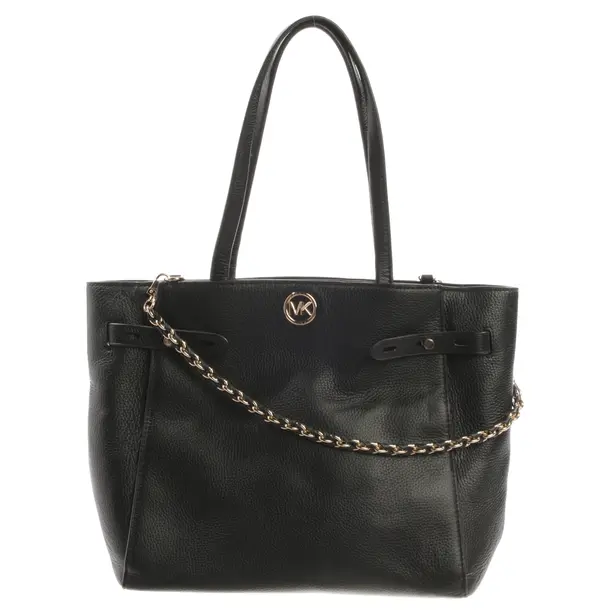 Schultertasche, in Schwarz, Leder, Michael Kors