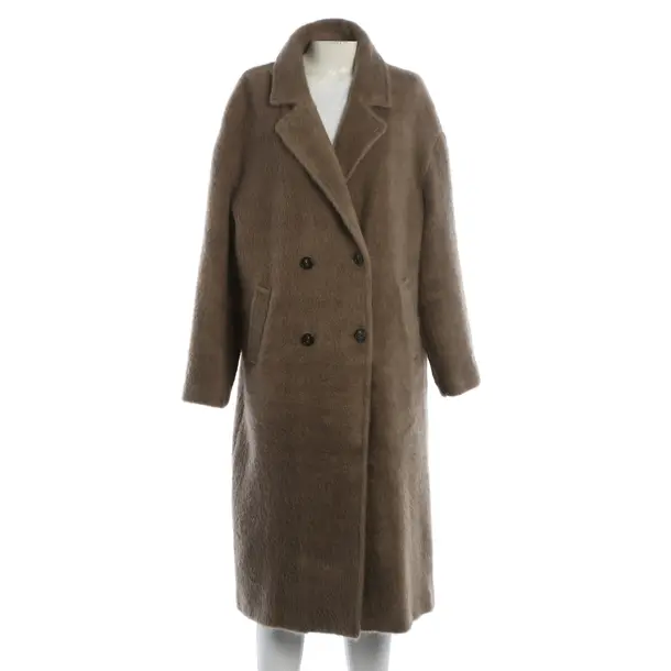 Mid-Season Coat, in Brown, Polyamide, Mrs & Hugs