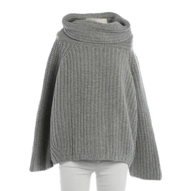 Wollpullover, in Hellgrau, Wolle, Max Mara