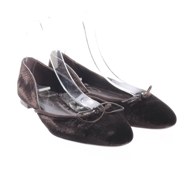 Ballet Flats, in Dark Brown, Unützer