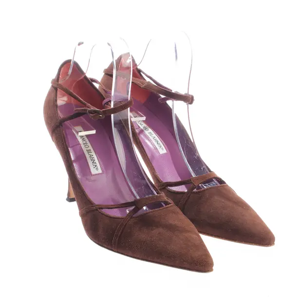 Pumps, in Brown, Manolo Blahnik