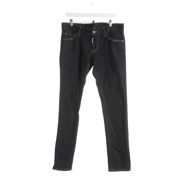 Jeans Straight Fit, in Navy, Baumwolle, Dsquared