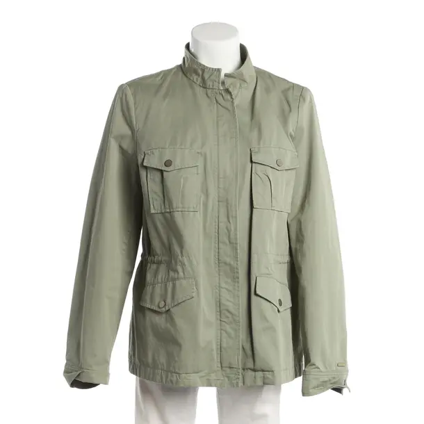 Mid-Season Jacket, in Green, Cotton, Hugo Boss Orange