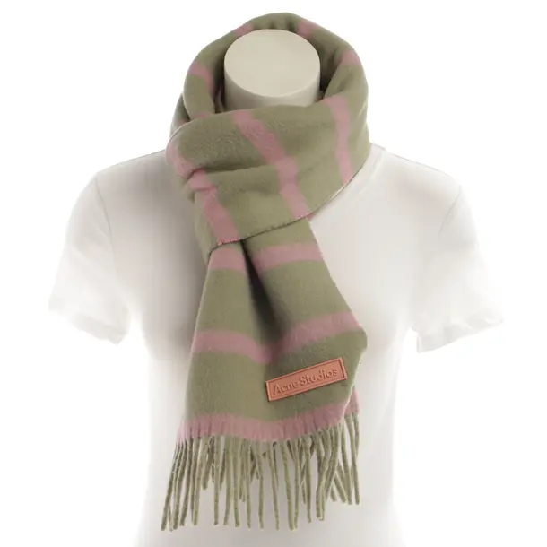 Scarf, in Green, Wool, Acne Studios