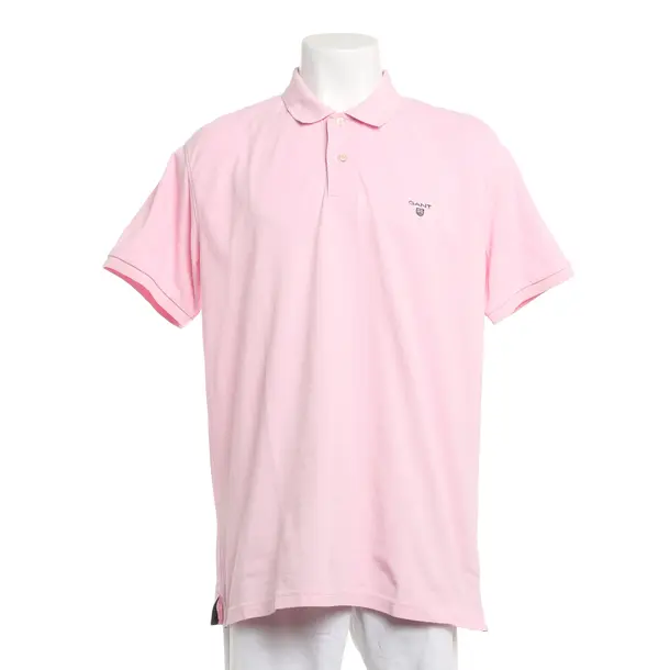 Poloshirt, in Rosa, Baumwolle, Gant