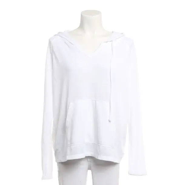 Hoodie, in White, Cotton, Grace