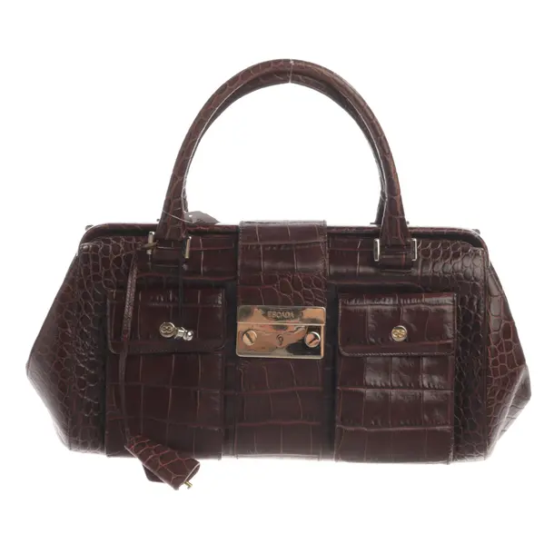 Handbag, in Brown, Leather, Escada