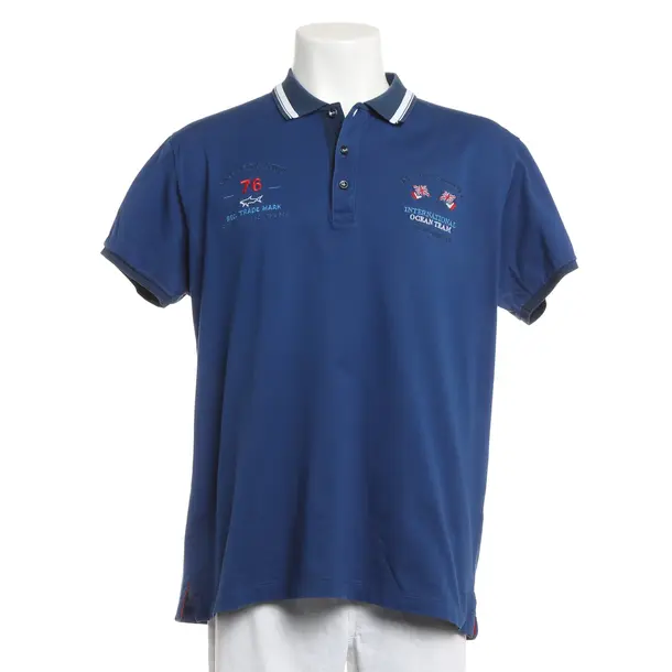 Poloshirt, in Navy, Baumwolle, Paul & Shark