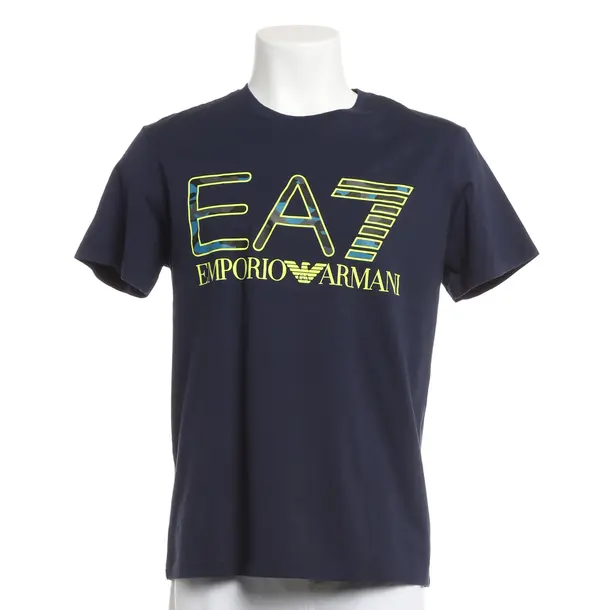 T-Shirt, in Navy, Baumwolle, Emporio Armani