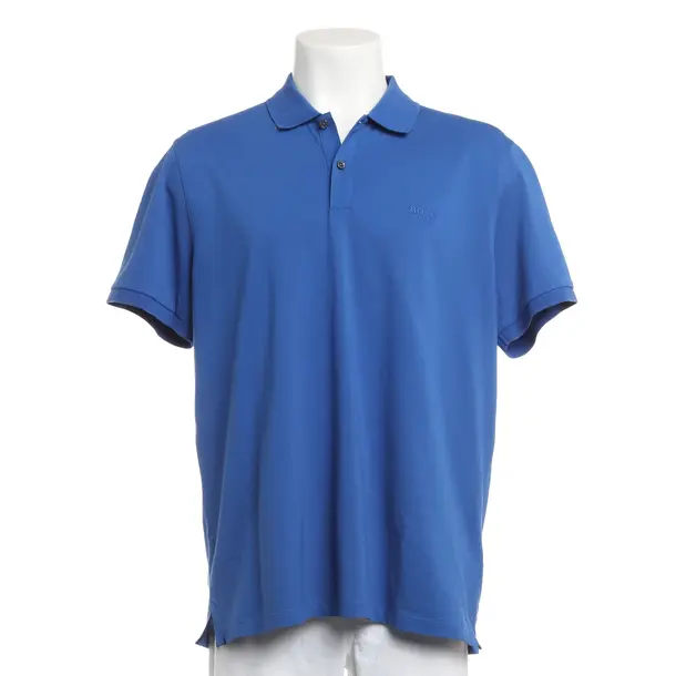 Polo, in Blu, Cotone, Hugo Boss Etichetta Nera