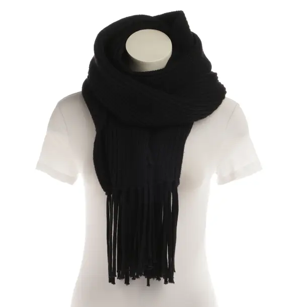 Scarf, in Navy, Cotton, Windsor