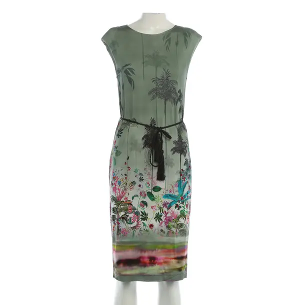 Dress, in Green, Viscose, Ana Alcazar