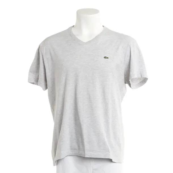 T-Shirt, in Gray, Cotton, Lacoste