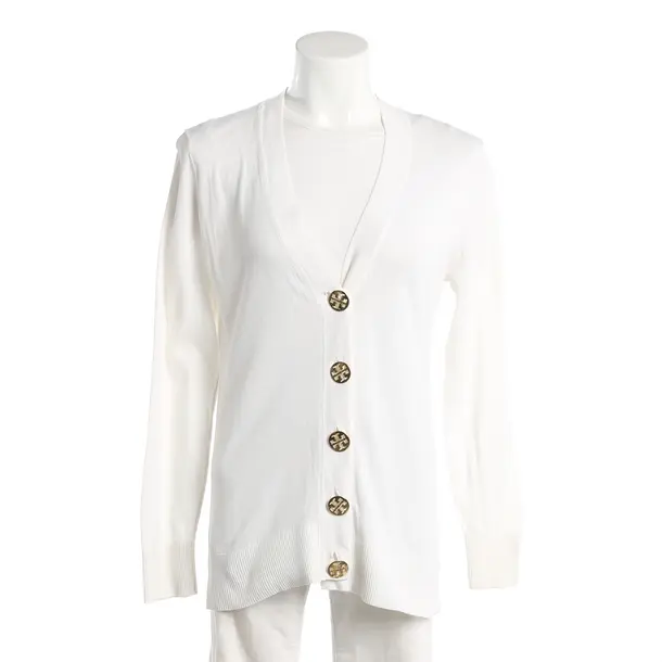 Cardigan, in White, Cotton, Tory Burch