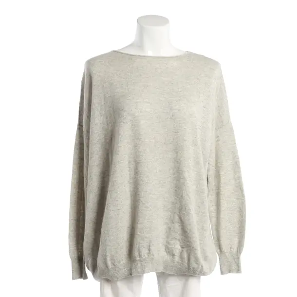 Maglia in cachemire, in Grigio, Cachemire, Jardin des Orangers